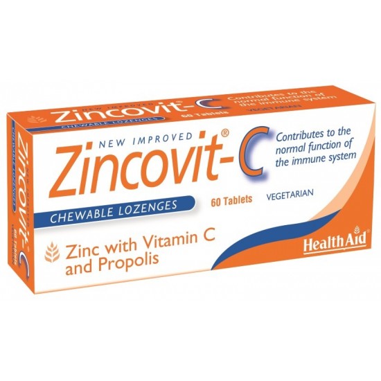Healthaid Zincovit-C Chewable Tablets 60's