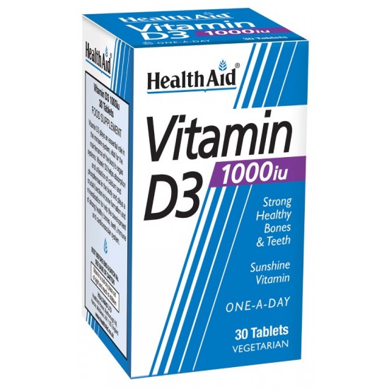 Healthaid Vitamin D3 1000iu Tablets 30's
