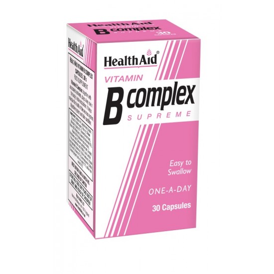 Healthaid Vitamin B Complex Supreme Capsules 30's