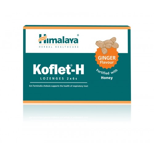 Himalaya Herbals Koflet-H Lozenges Ginger