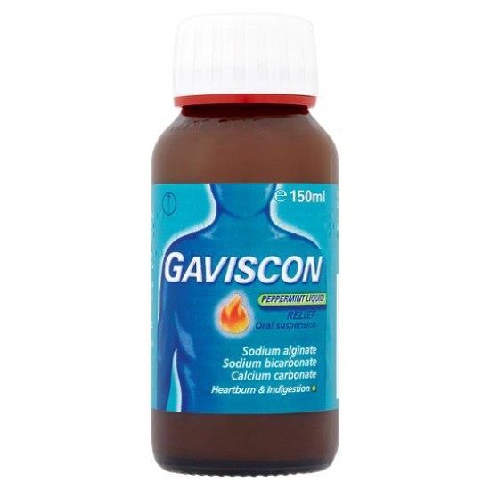 Gaviscon Liquid 150ml Peppermint