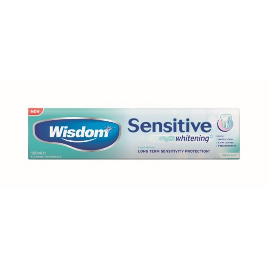 Wisdom Toothpaste 100ml Sensitive Whitening