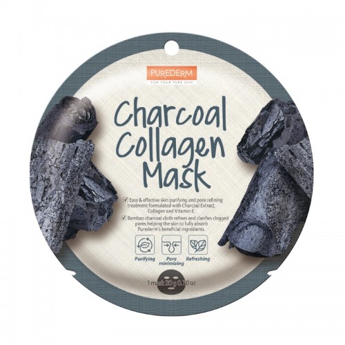 Purederm Collagen Mask 18g Charcoal