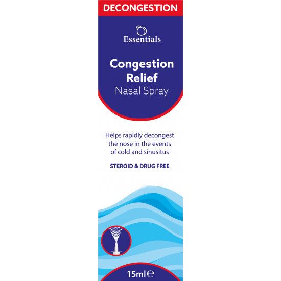 Peach Essentials Congestion Relief Nasal Spray 15ml