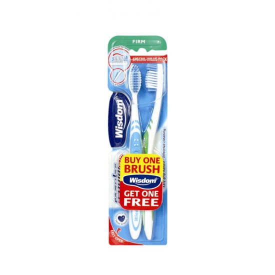 Wisdom Toothbrush Regular 2pk Firm 