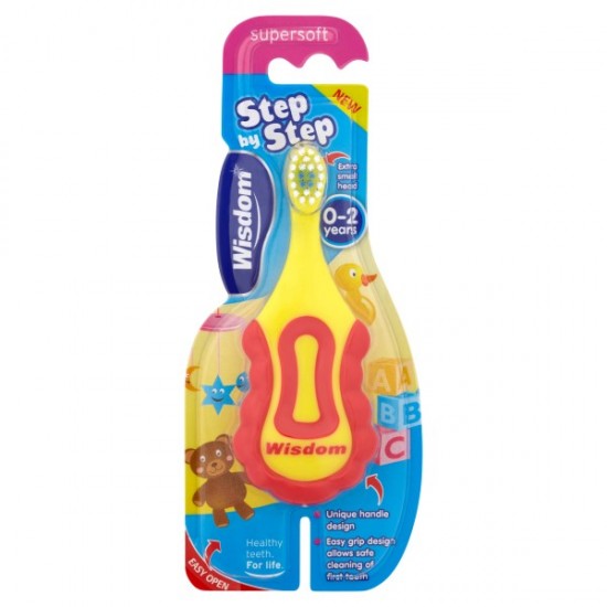 Wisdom Step by Step Toothbrush 0-2 Years Supersoft