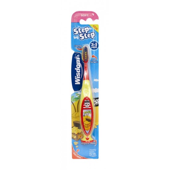 Wisdom Step by Step Toothbrush 3-5 Years Soft