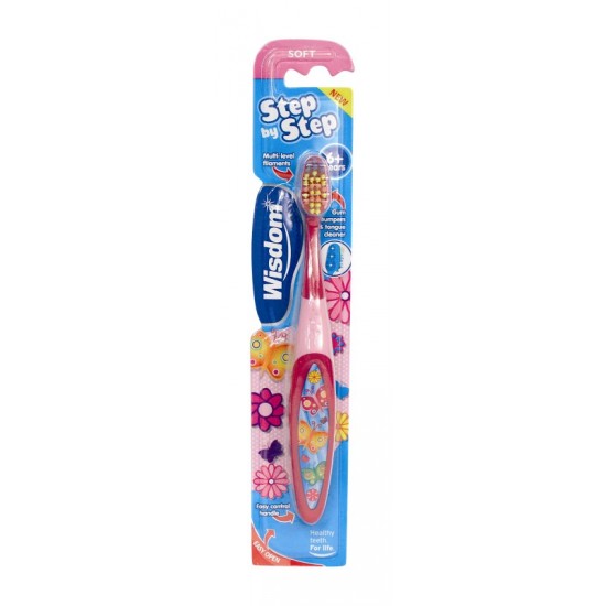 Wisdom Step by Step Toothbrush 6+ Years Soft