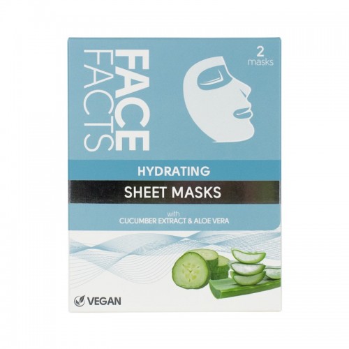 Face Facts Sheet Masks 2pk Hydrating