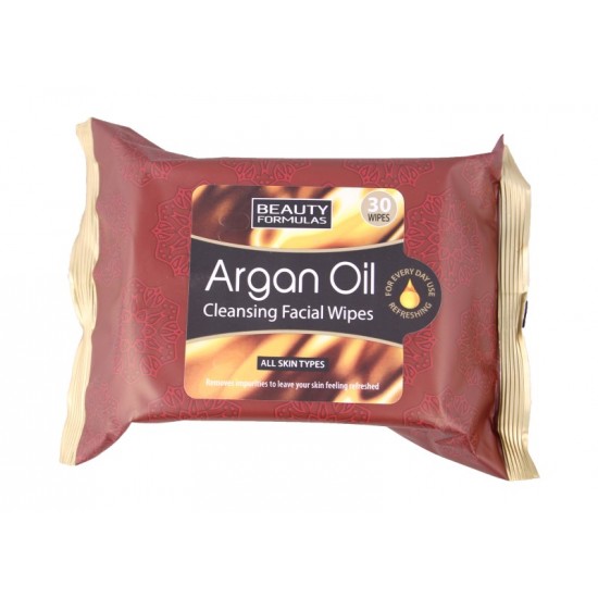 BF Cleansing Facial Wipes 25's Argan Oil