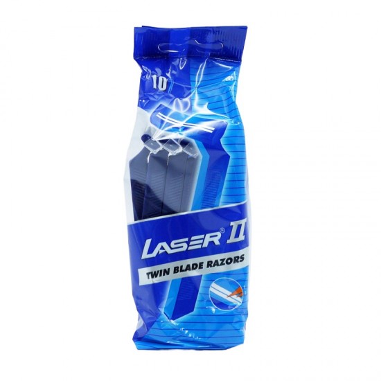 Laser Mens Disposable Razor 10's