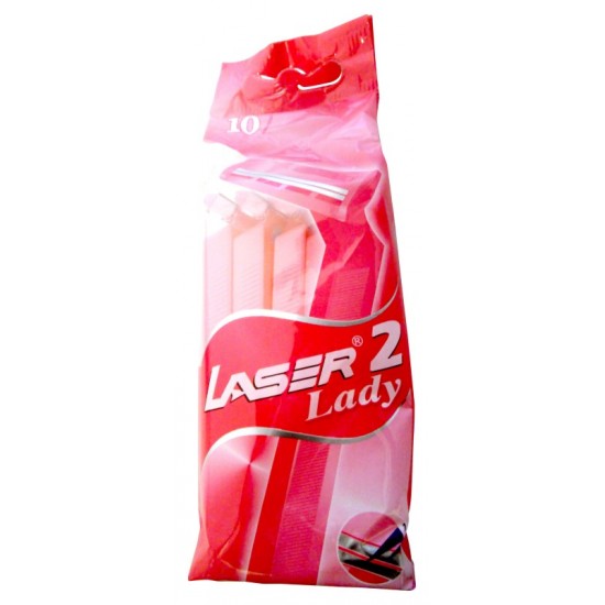 Laser Disposable Razor 10's Ladies