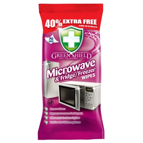 Greenshield Surface Wipes 70's Microwave & Fridge/Freezer