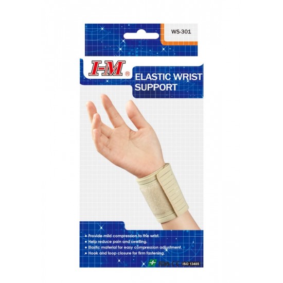 I-M Elastic Wrist Support WS-301 One Size 