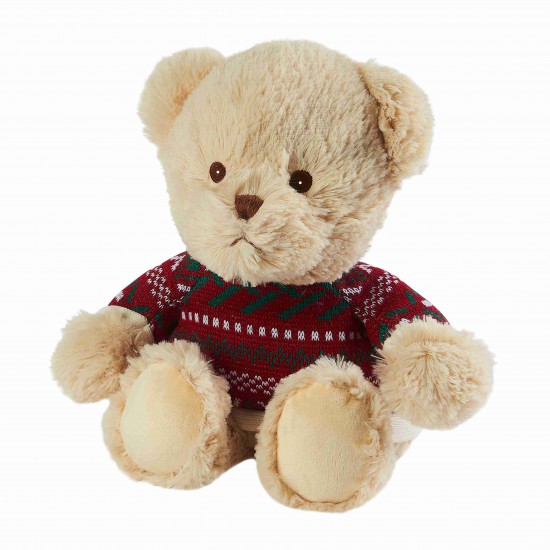 Warmies Microwaveable Soft Toys Christmas Jumper Bear