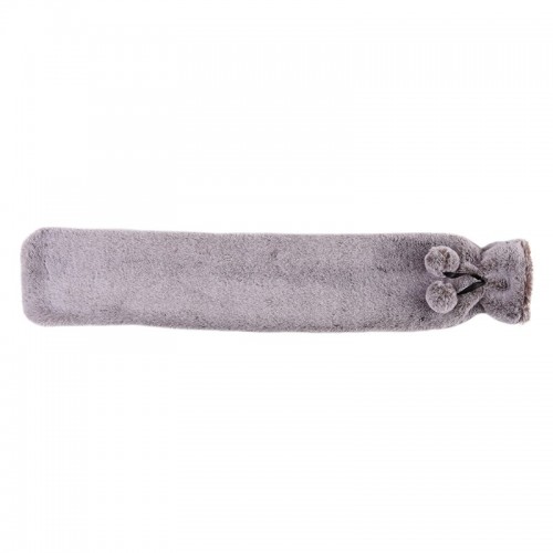 Warmies Rolled Long Hot Water Bottles Marshmallow Grey Fur (D)