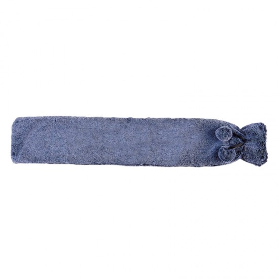 Warmies Rolled Long Hot Water Bottles Marshmallow Blue Fur