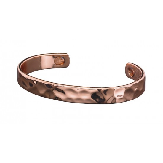 Biomagnetic Bracelets  Copper Beaten