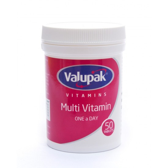 Valupak Vitamins Multi Vitamin Tablets 50's