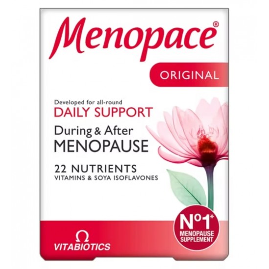 Vitabiotics Menopace Original Tablets 30's