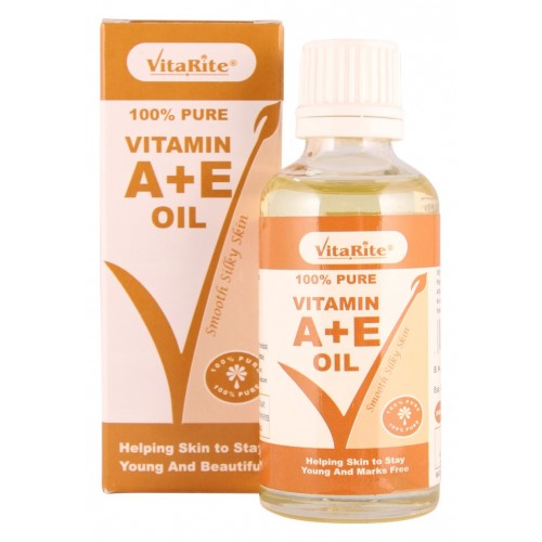 VitaRite 100% Pure Oil 50ml Vitamin A+E (D)