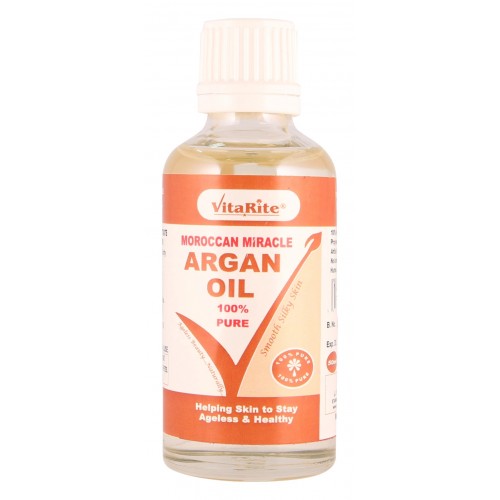 VitaRite 100% Pure Oil 50ml Moroccan Miracle Argan (D)