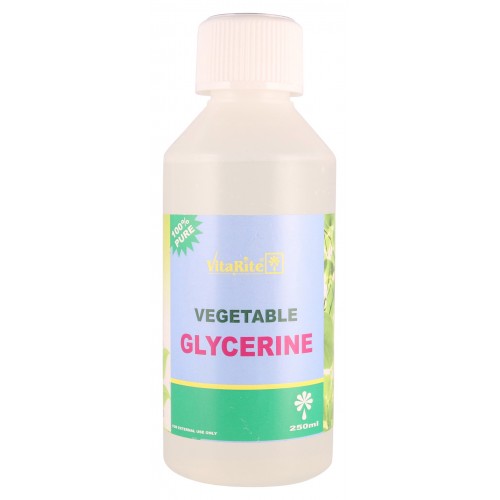 VitaRite 100% Pure Vegetable Glycerine  250ml (D)