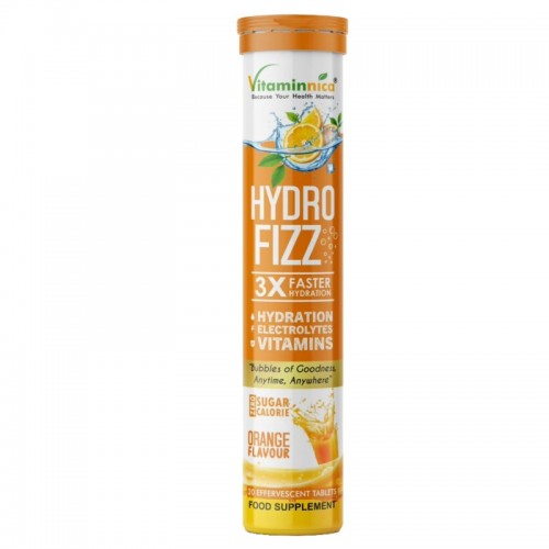 Vitaminnica Hydro Fizz Effervescent Tablets 20's Orange (Special Offer)