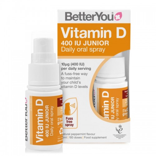 Better You Vitamin D Daily Oral Spray 15ml 400iu Junior 