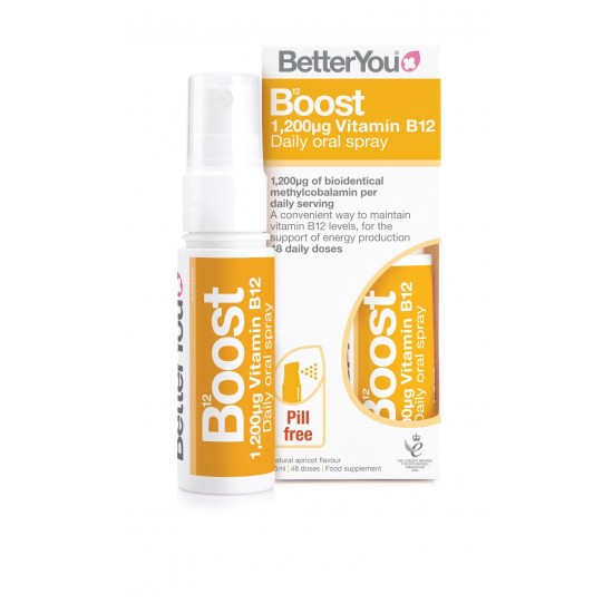 Better You Boost 1,200ug Vitamin B12 Daily Oral Spray 25ml