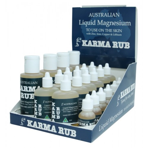 Karma Rub Assorted Display Large (6x15ml, 12x45ml, 4x100ml)