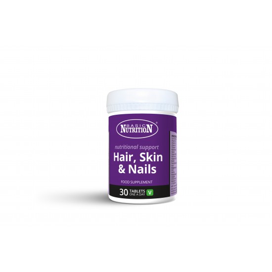 Basic Nutrition Hair, Skin & Nails Tablets 30's