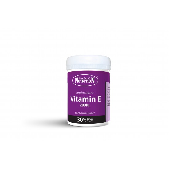 Basic Nutrition Vitamin E 200iu Capsules 30's