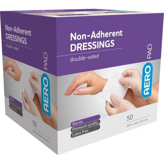 AeroPad Non-Adherent Dressings 10x10cm - Individually Wrapped