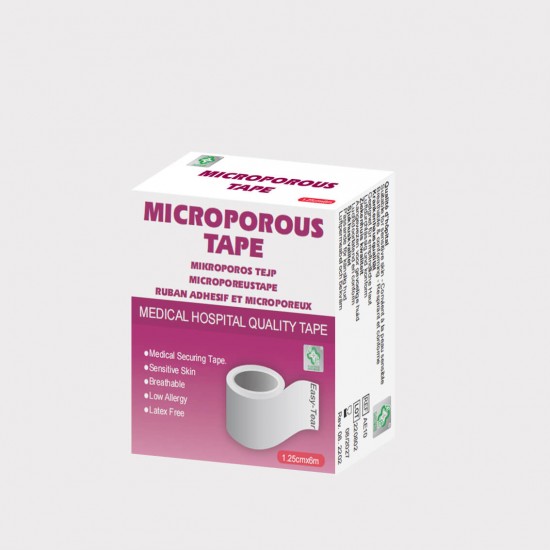 A&E Microporous Tape 1.25cm x 6mtr (purple)