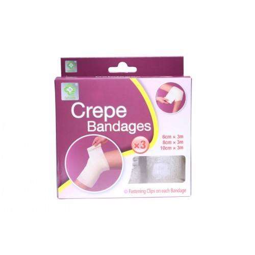 A&E Crepe Bandage 3's (AE45)