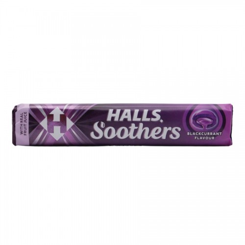 Halls Soothers Blackcurrant