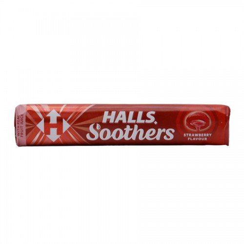 Halls Soothers Strawberry