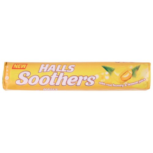Halls Soothers Honey & Lemon