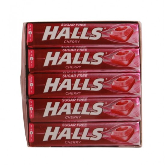 Halls Mentholyptus Sugar Free Cherry