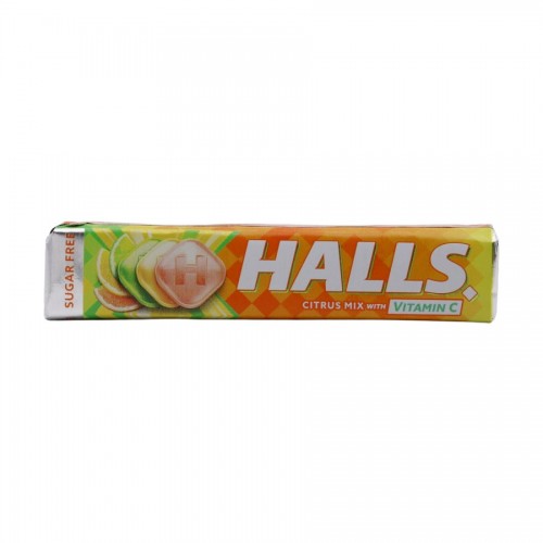 Halls Mentholyptus Sugar Free Assorted Citrus