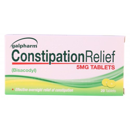 **Galpharm Constipation Relief 5mg Tablets 20's [GSL]