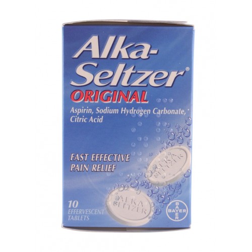 Alka-Seltzer Original Effervescent Tablets 10's [GSL]