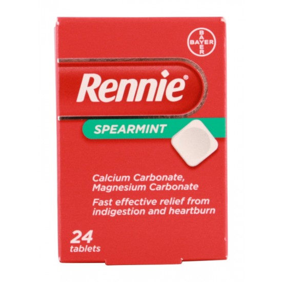 Rennies Tablets 24's Spearmint