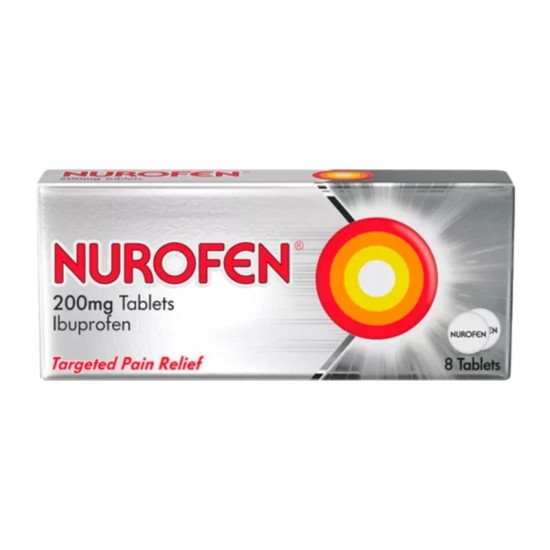 Nurofen Tablets 200mg 8's