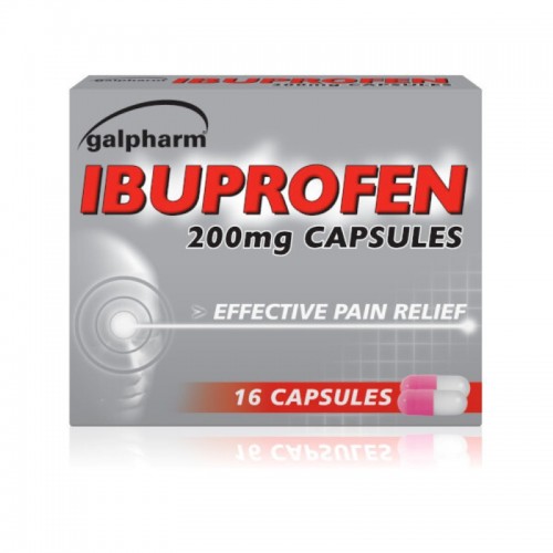 Galpharm Ibuprofen 200mg CAPSULES 16's [GSL]