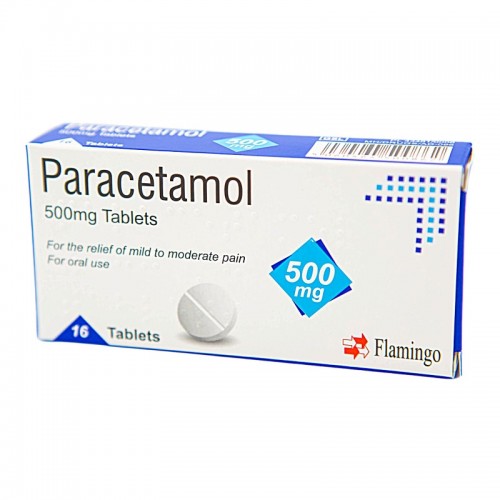 Flamingo Paracetamol 500mg Tablets 16's [GSL]