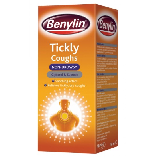 Benylin Adult Tickly Cough Syrup 150ml