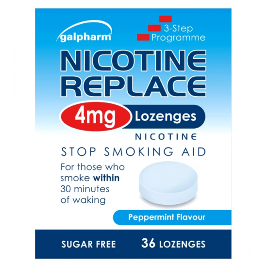 Galpharm Nicotine Replacement Lozenges Mint 4mg 