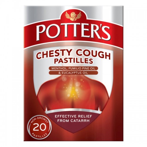 Potters Cough Pastilles 20's Chesty [GSL]